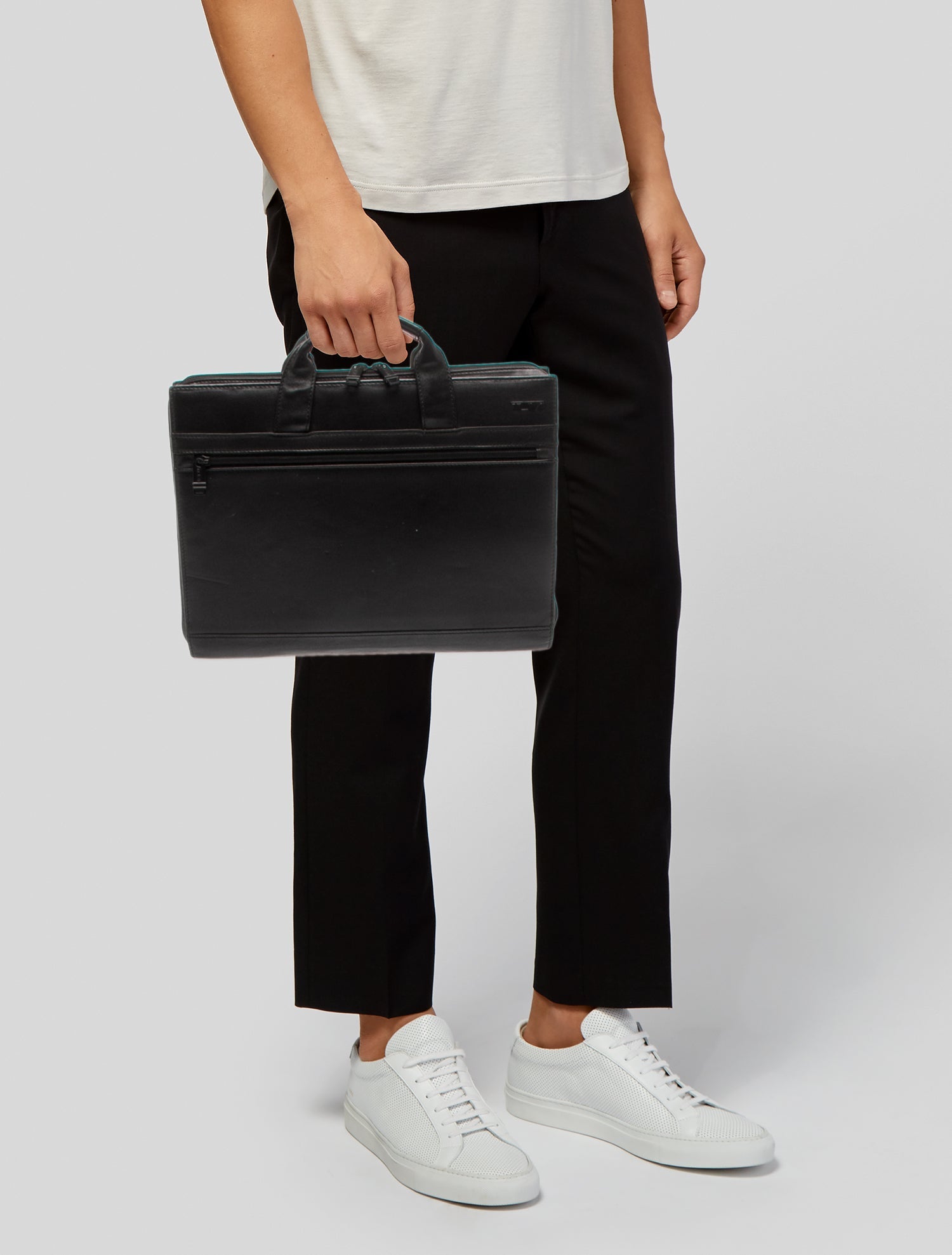 Tumi Leather Briefcase